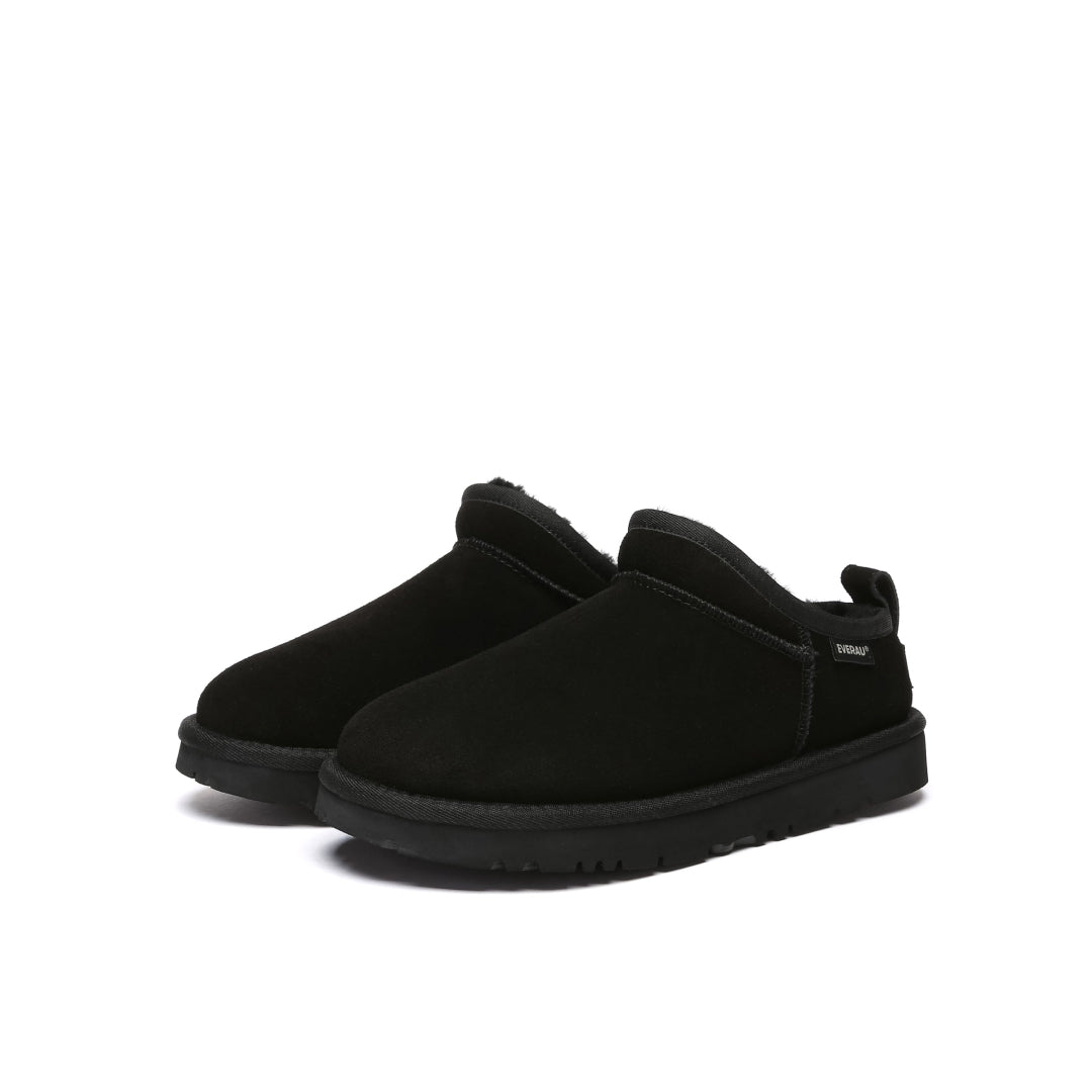 EVERAU Quail Black Ultra Mini Boots Botki Czarne