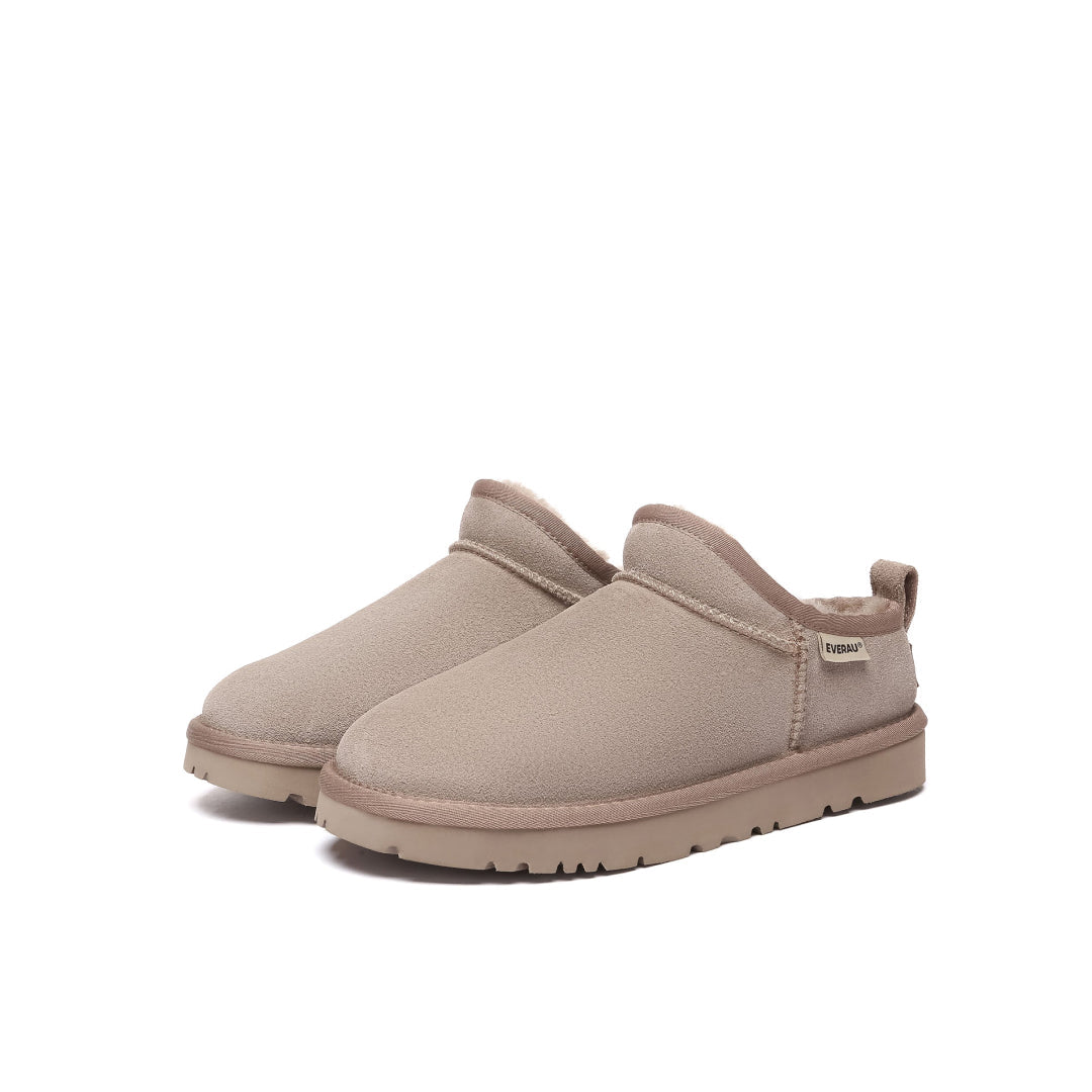 EVERAU Quail Brown Ultra Mini Boots Botki Brązowe