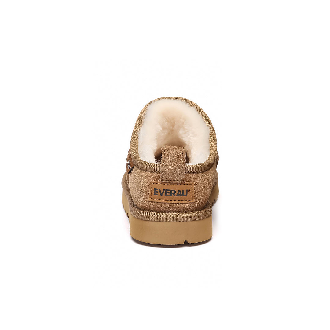 EVERAU Quail Chestnut Ultra Mini Boots Botki Brązowe