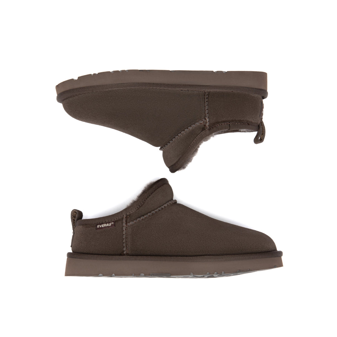 EVERAU Quail Chocolate Ultra Mini Boots Botki Czekoladowe