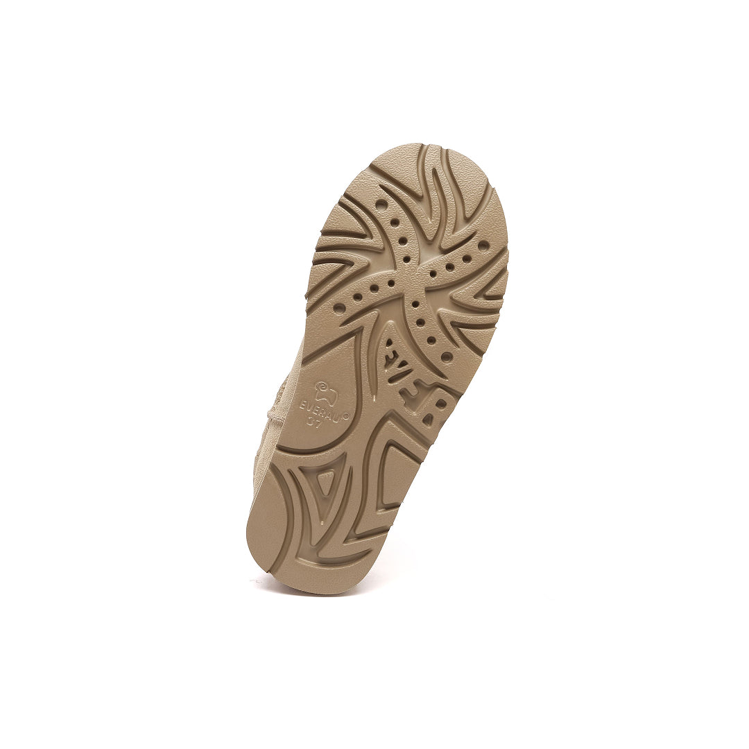 EVERAU Quail Sand Ultra Mini Boots Botki Beżowe