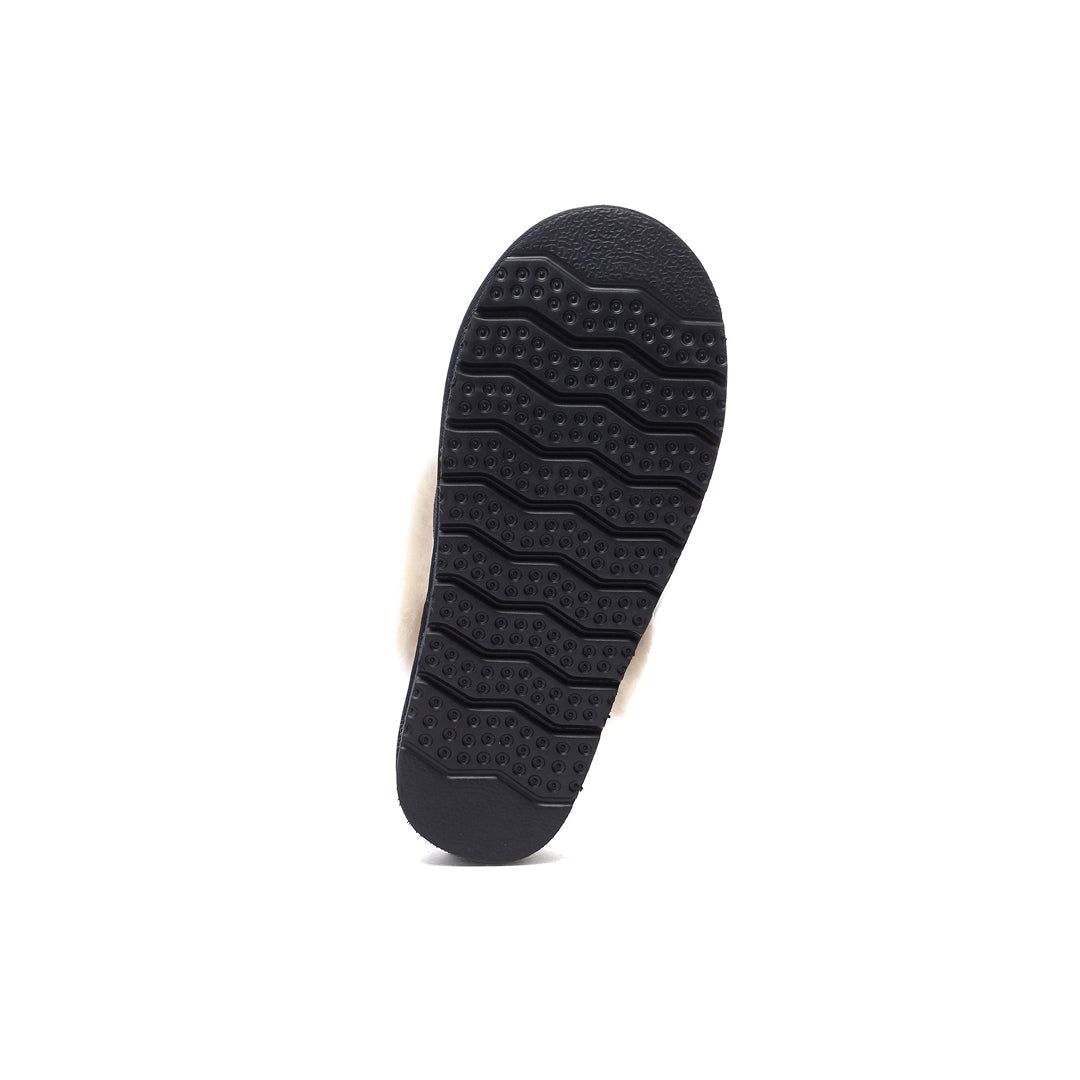 EVERAU Raven Navy Slippers Kapcie Granatowe
