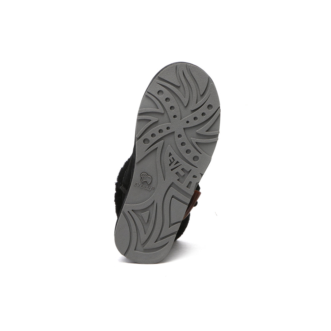 EVERAU Robin Black Mini Boots Botki Czarne