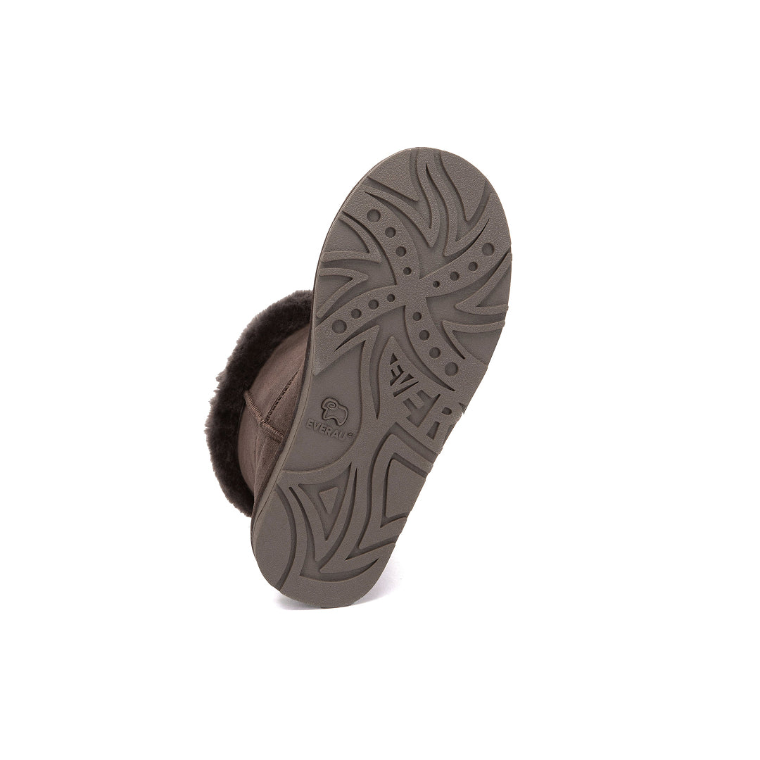 EVERAU Stork Chocolate Short Boots Botki Czekoladowe