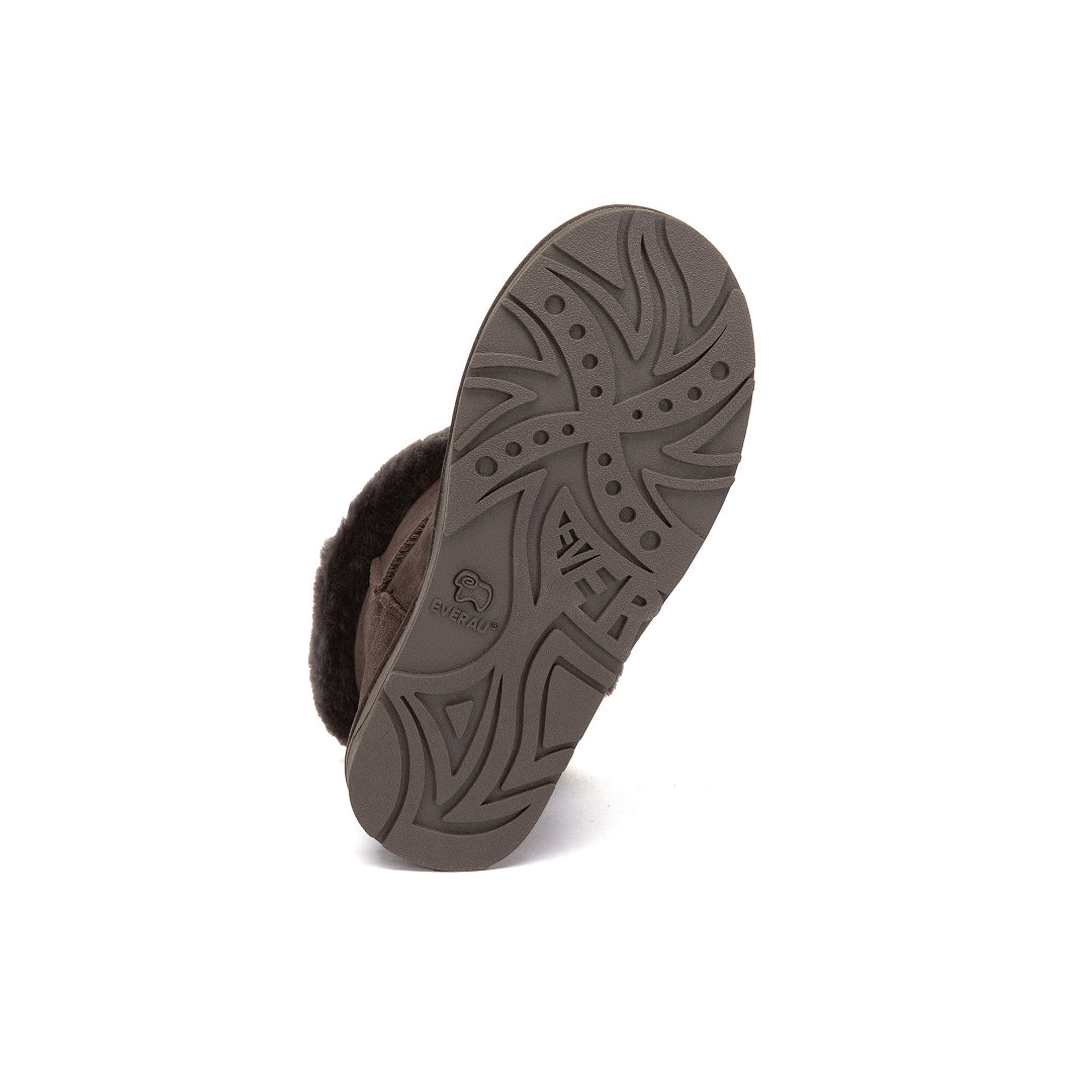 EVERAU Robin Chocolate Mini Boots Botki Czekoladowe