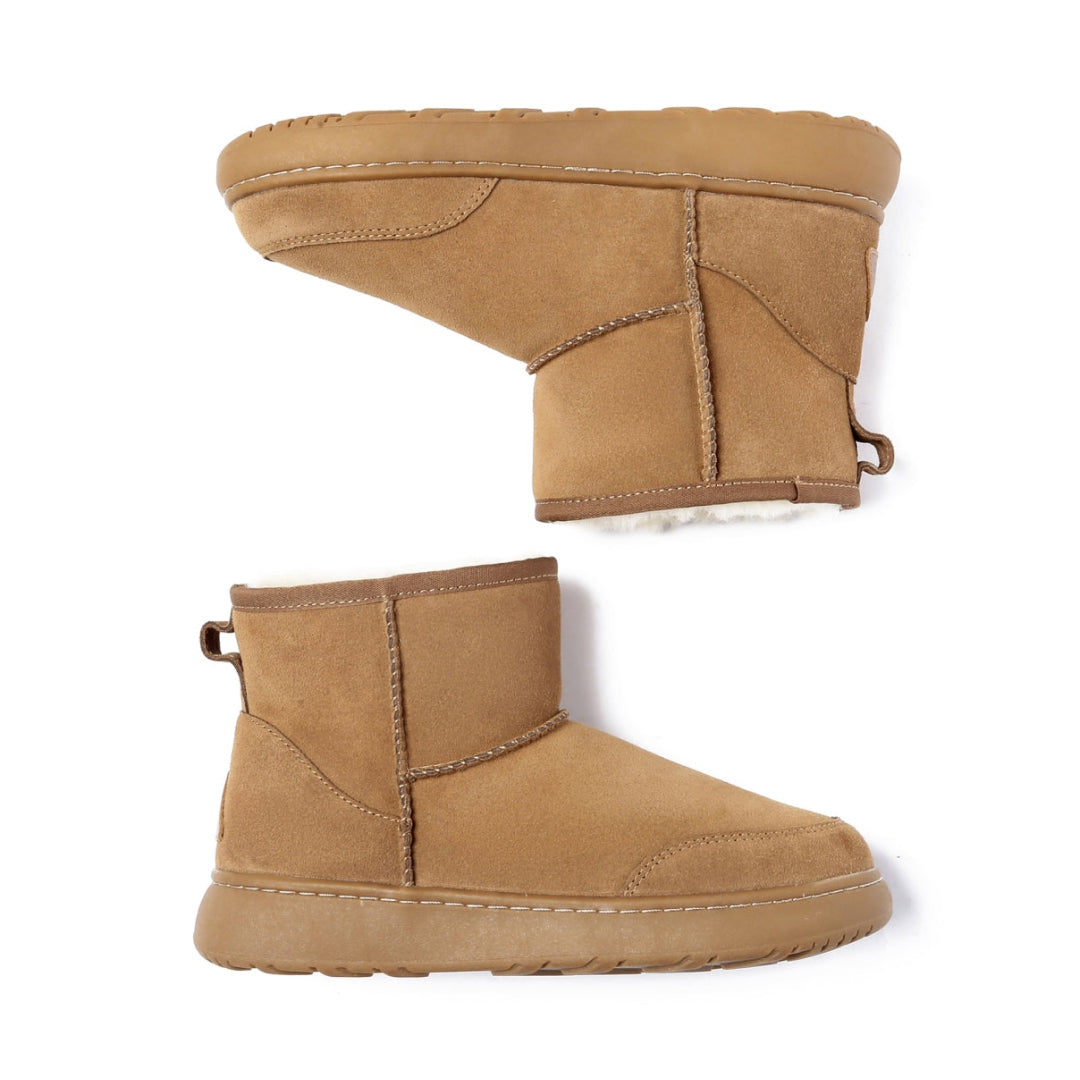 EVERAU Rosella Chestnut Outdoor Boots Botki Brązowe