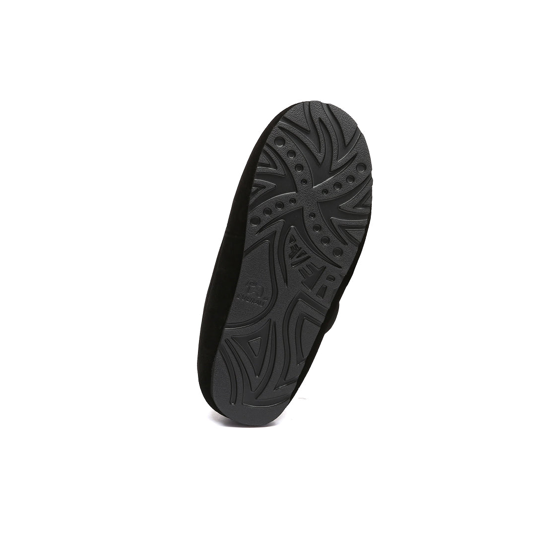 EVERAU Teal Black Adjustable Strap Baleriny Czarne