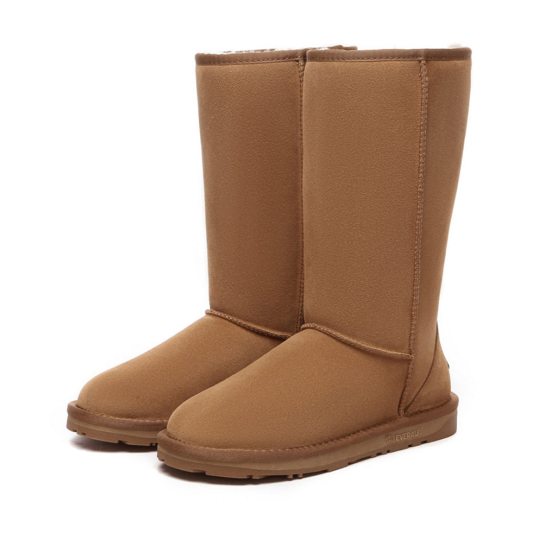 EVERAU Whistler Chestnut Tall Classic Boots Botki Brązowe
