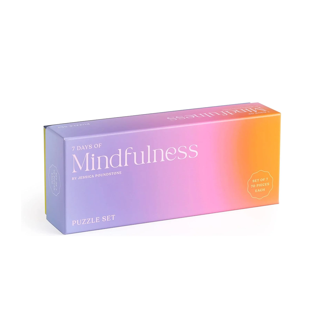 Galison Puzzle 7 Days of Mindfulness/7 dni uważności - 500 elementów