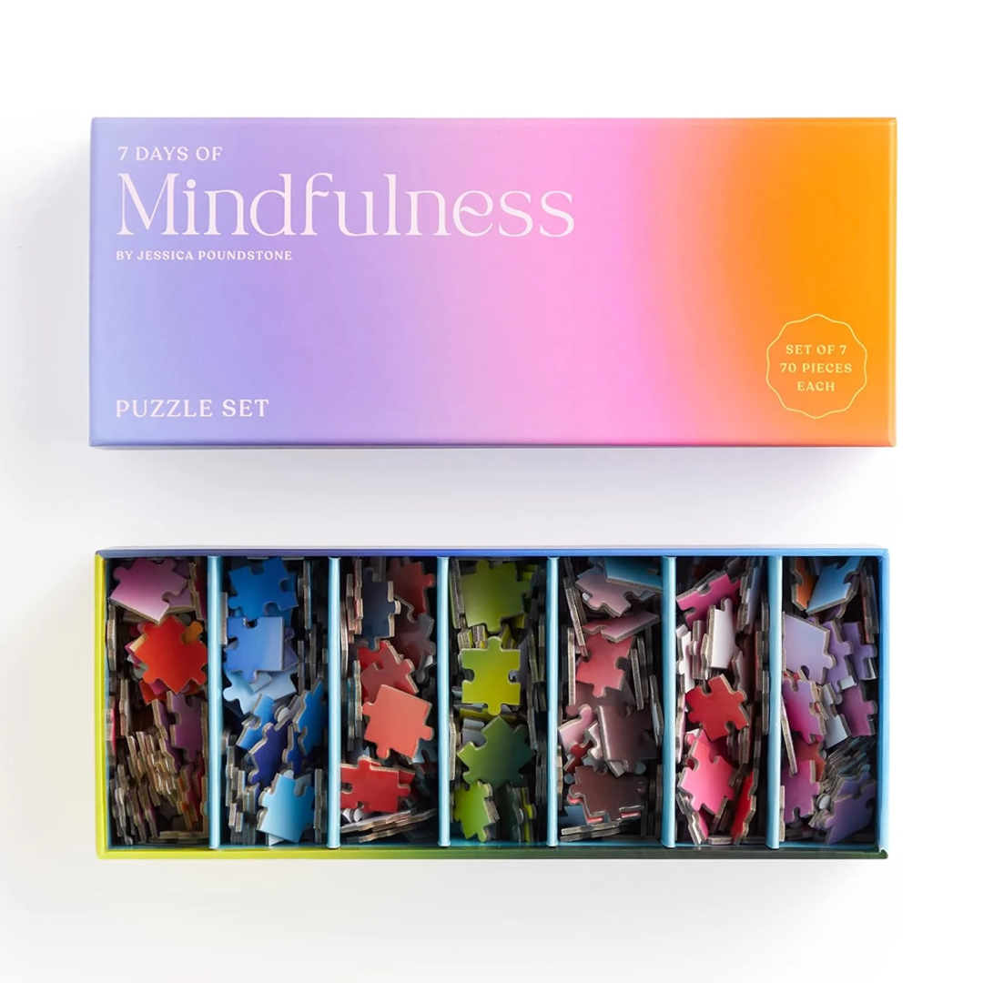 Galison Puzzle 7 Days of Mindfulness/7 dni uważności - 500 elementów