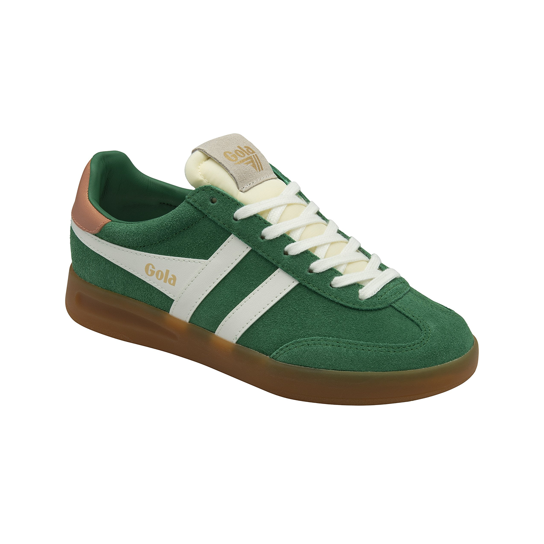 Gola Women's Cyclone Trainer Emerald/Off White/Terracotta/Gum Sneakersy Damskie Zielone