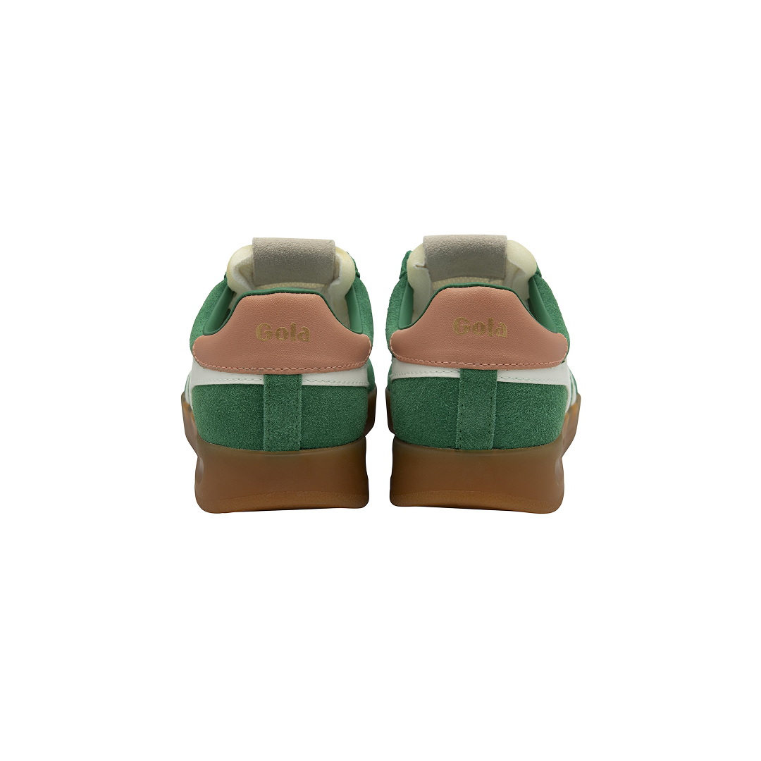Gola Women's Cyclone Trainer Emerald/Off White/Terracotta/Gum Sneakersy Damskie Zielone