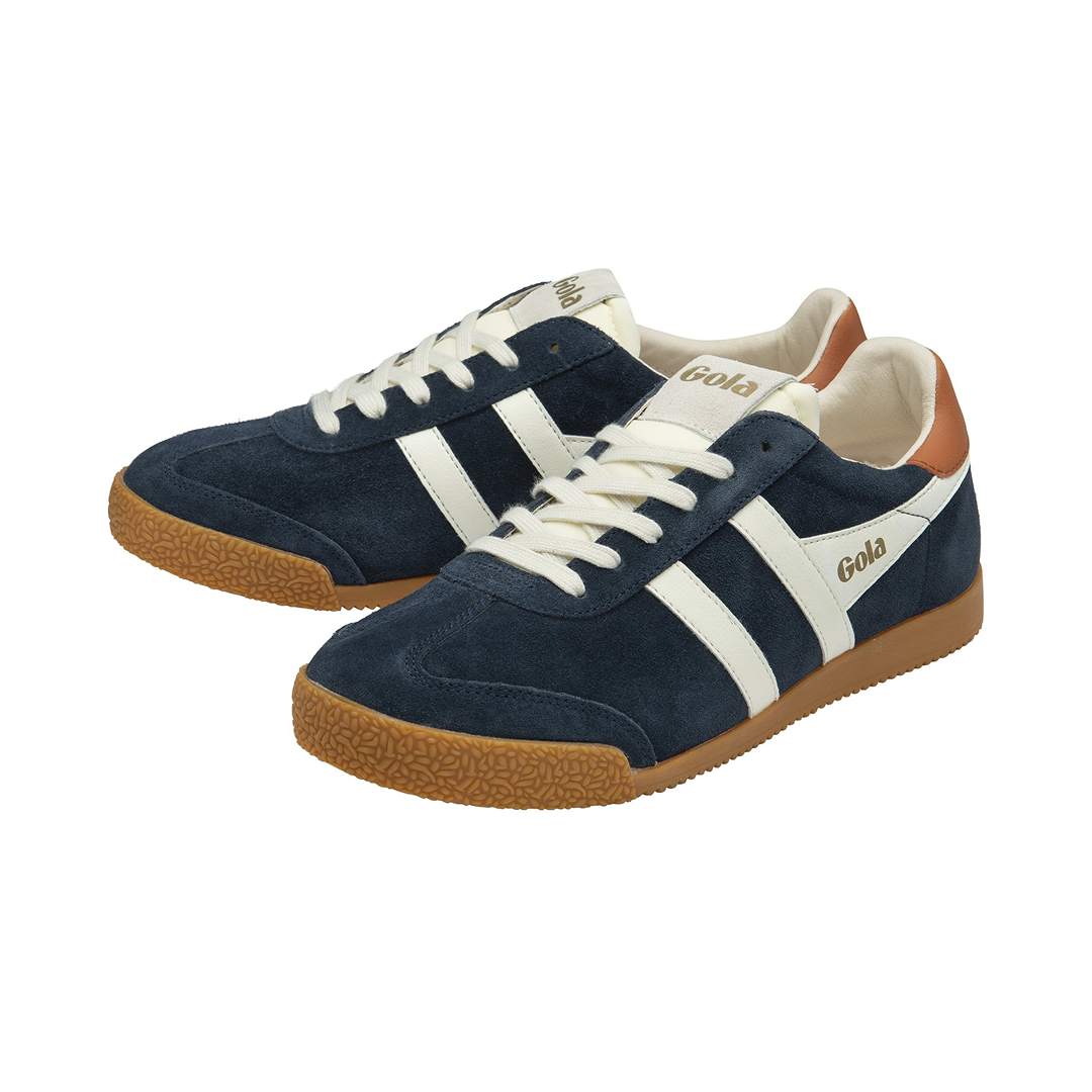 Gola Men's Elan Trainer Navy/Off White/ Moody Orange Sneakersy Męskie Granatowe