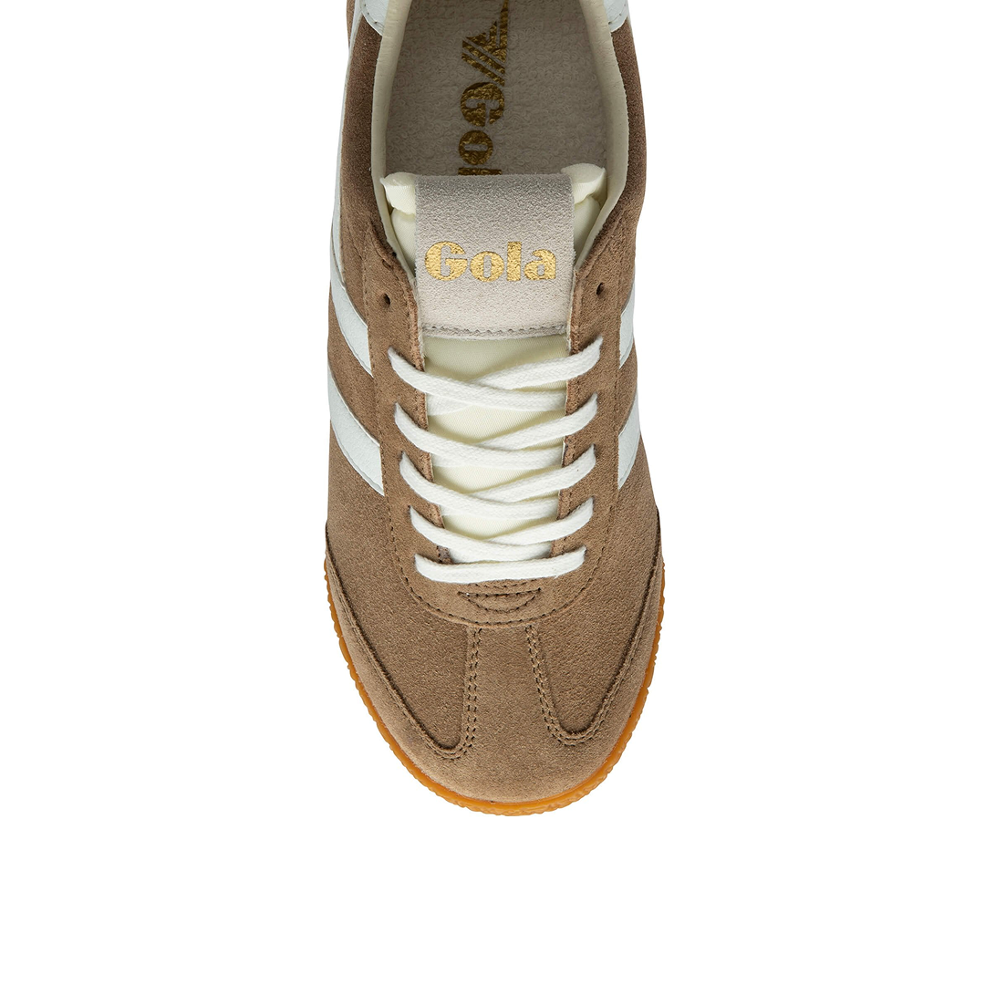 Gola Women's Elan Trainer Tobacco/White Sneakersy Damskie Brązowe