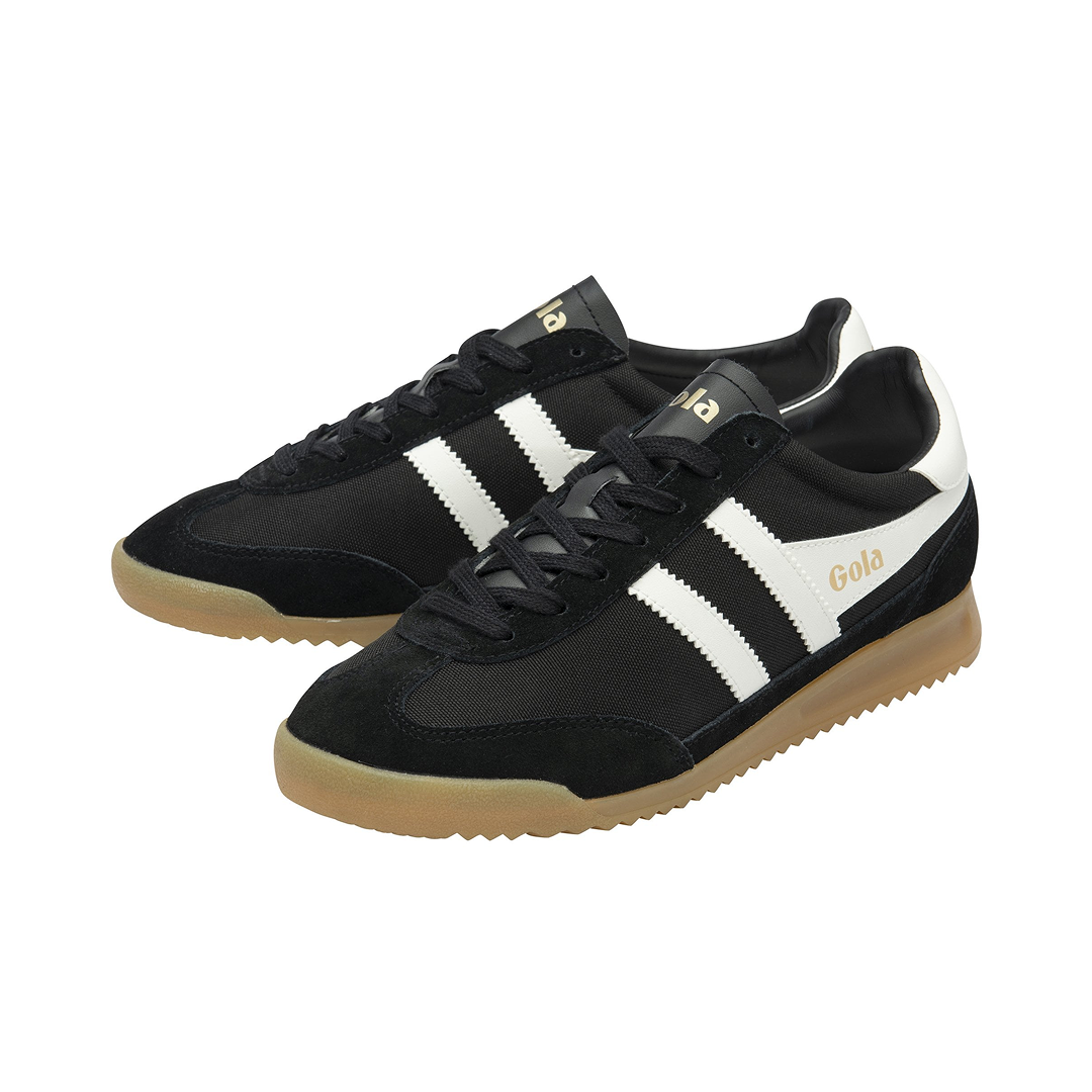 Gola Men's Tornado Trainer Black/Off White Sneakersy Męskie Czarne