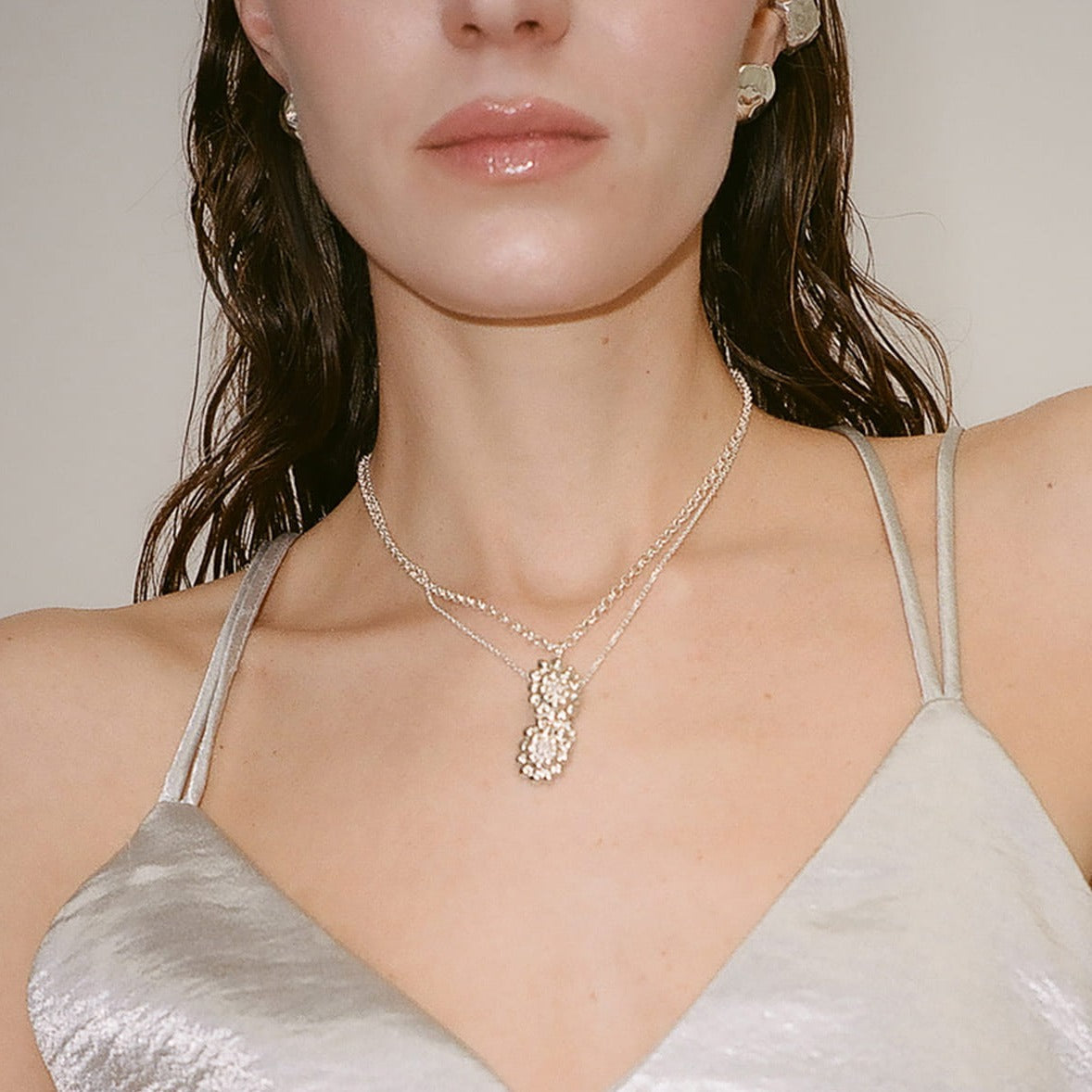 Maar Naszyjnik Ariel Srebrny