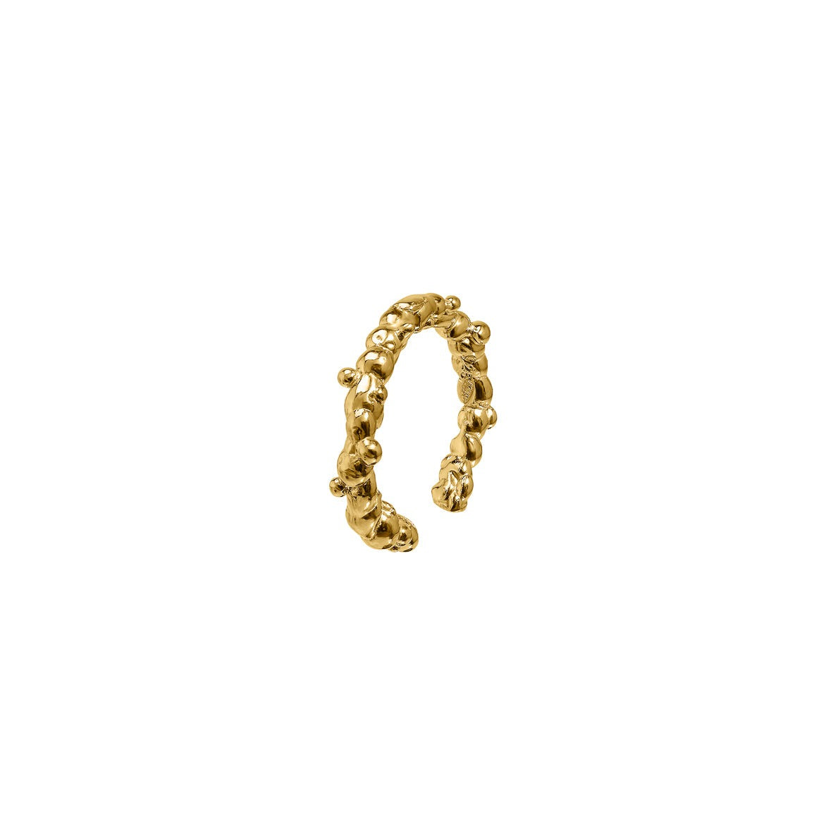 Maar Nausznica Sand ear cuff Złota