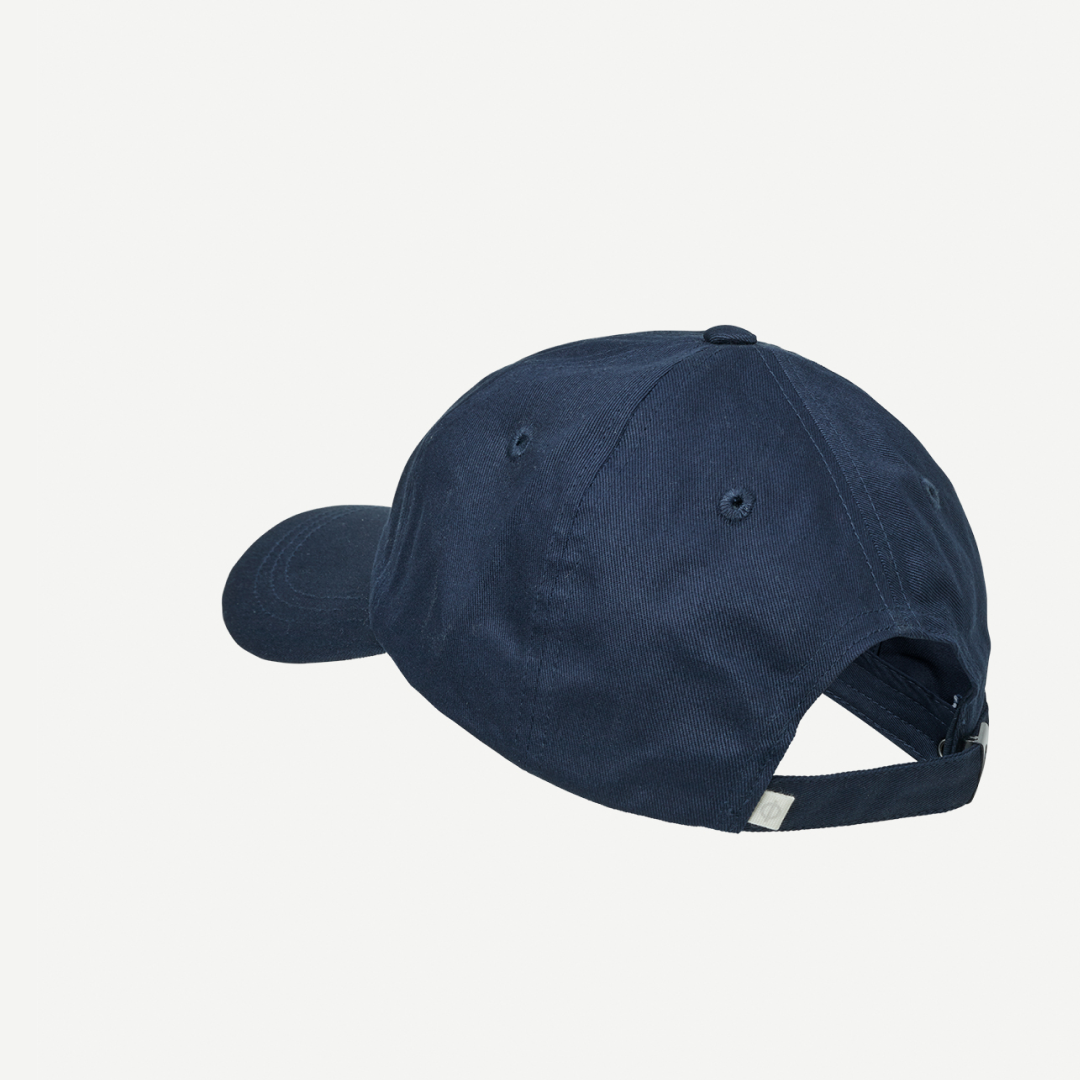 SAMSØE SAMSØE - CZAPKA SAADDIE GRANATOWA