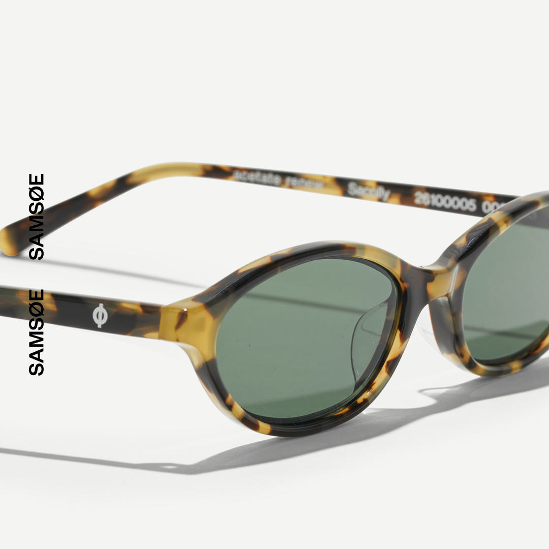 SAMSØE SAMSØE - SACOLLY OKULARY PRZECIWSŁONECZNE TORTOISE