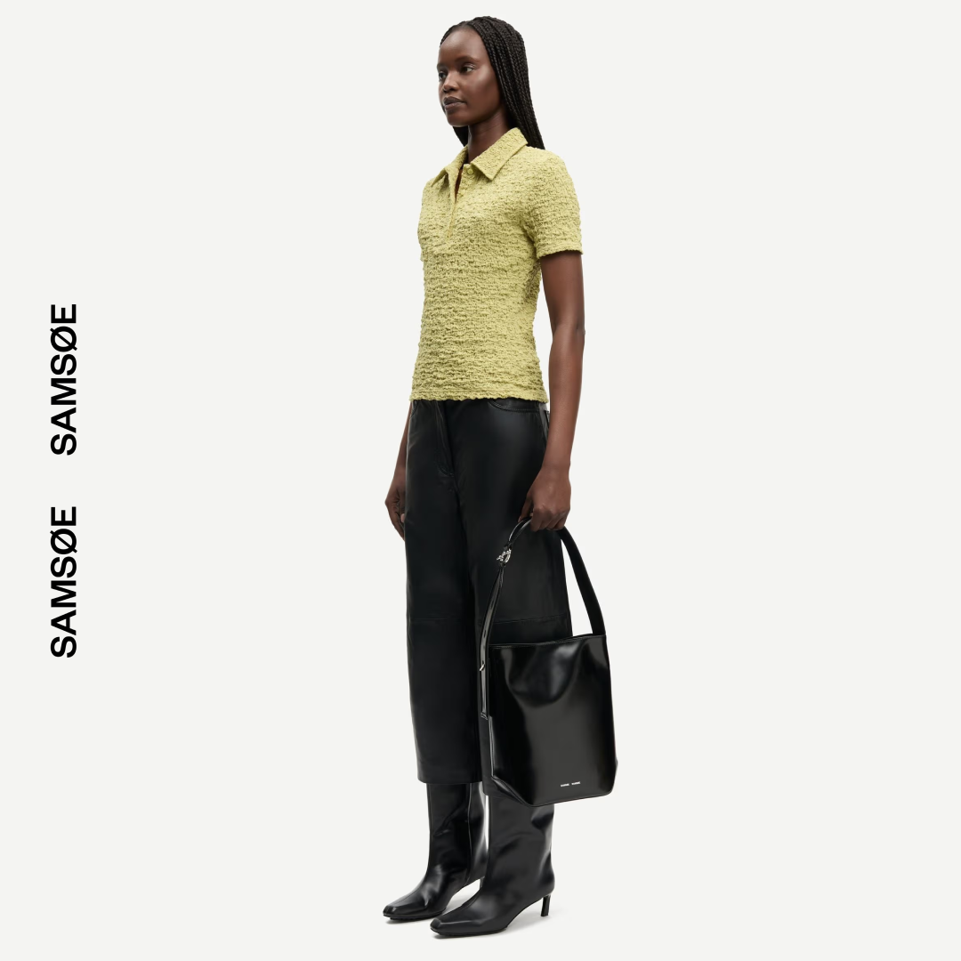 SAMSØE SAMSØE - SADAISY POLO ZIELONE