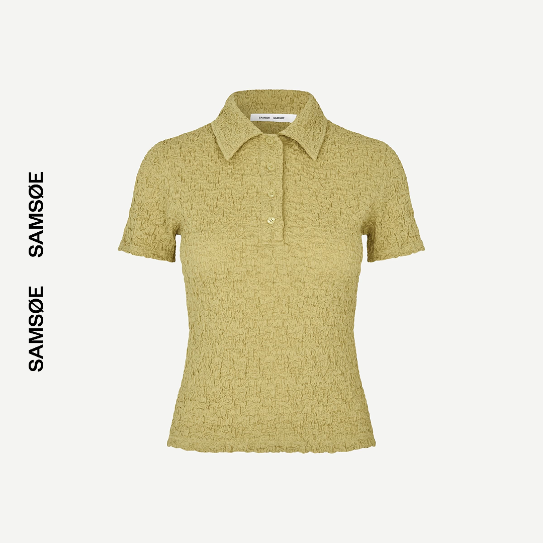 SAMSØE SAMSØE - SADAISY POLO ZIELONE