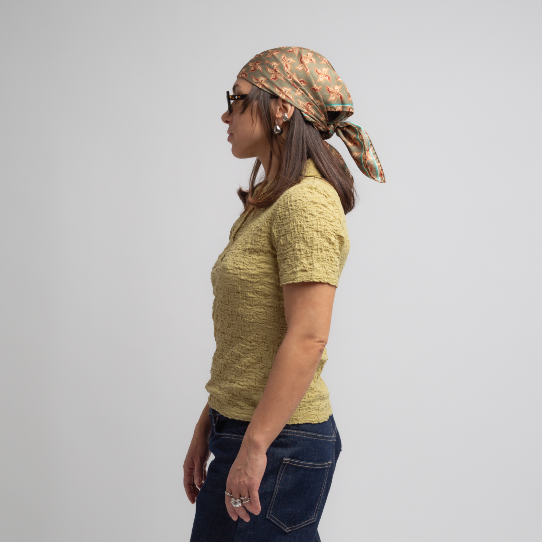 SAMSØE SAMSØE - SADAISY POLO ZIELONE