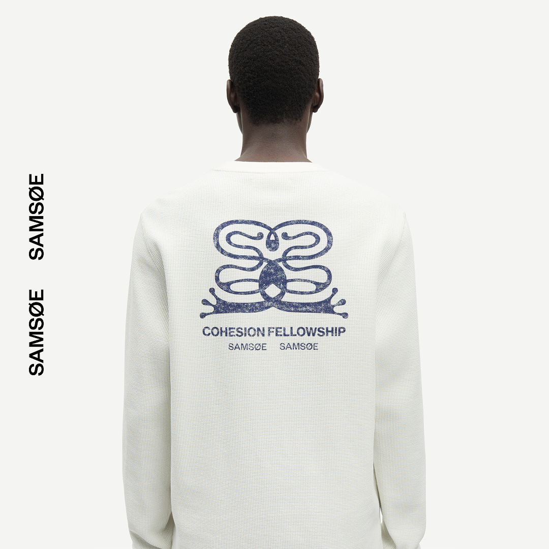 SAMSØE SAMSØE - SAFELLOW LONGSLEEVE CREAM