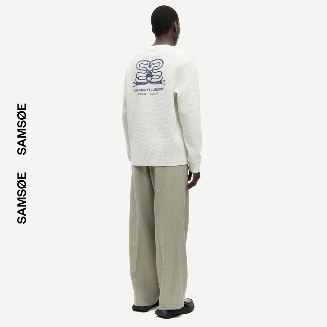 SAMSØE SAMSØE - SAFELLOW LONGSLEEVE CREAM