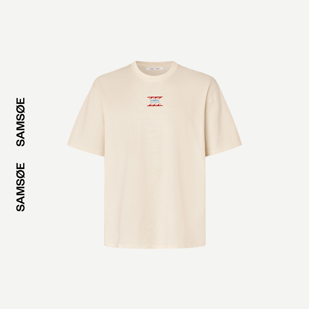 SAMSØE SAMSØE - SAGERGEI T-SHIRT NATURAL