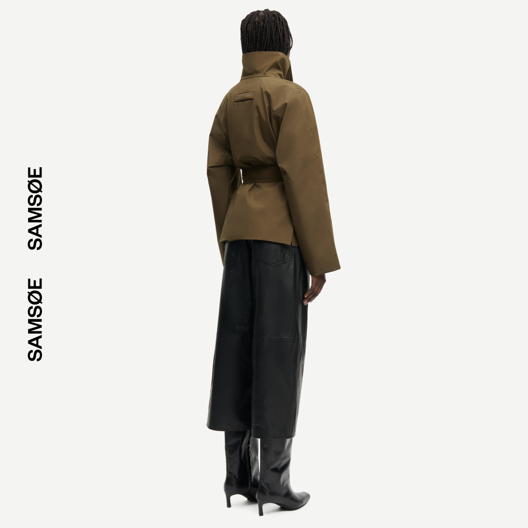 SAMSØE SAMSØE - SAGIA KURTKA WIOSENNA BRĄZOWA