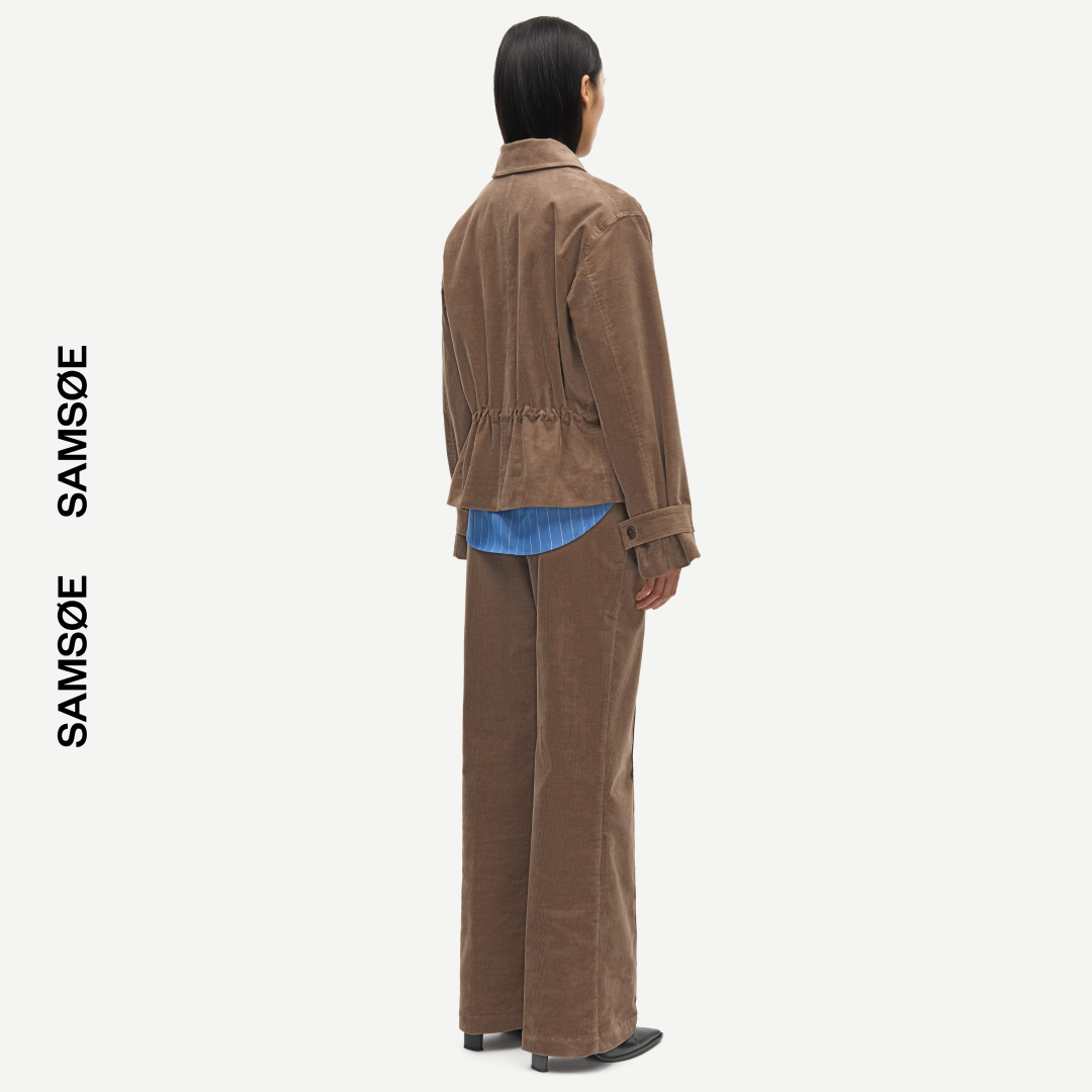 SAMSØE SAMSØE - SALIXA KURTKA WIOSENNA BEŻOWA