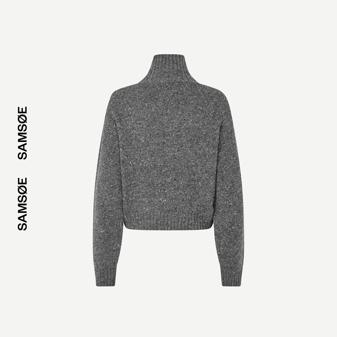 SAMSØE SAMSØE - SALOIS KARDIGAN SZARY