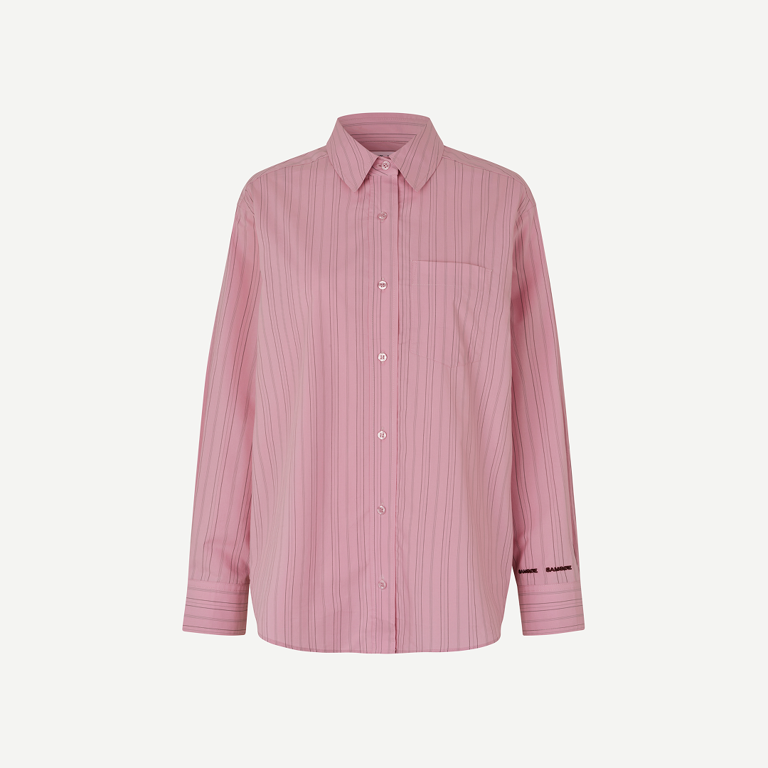 SAMSØE SAMSØE - SALOVA KOSZULA RÓŻOWA