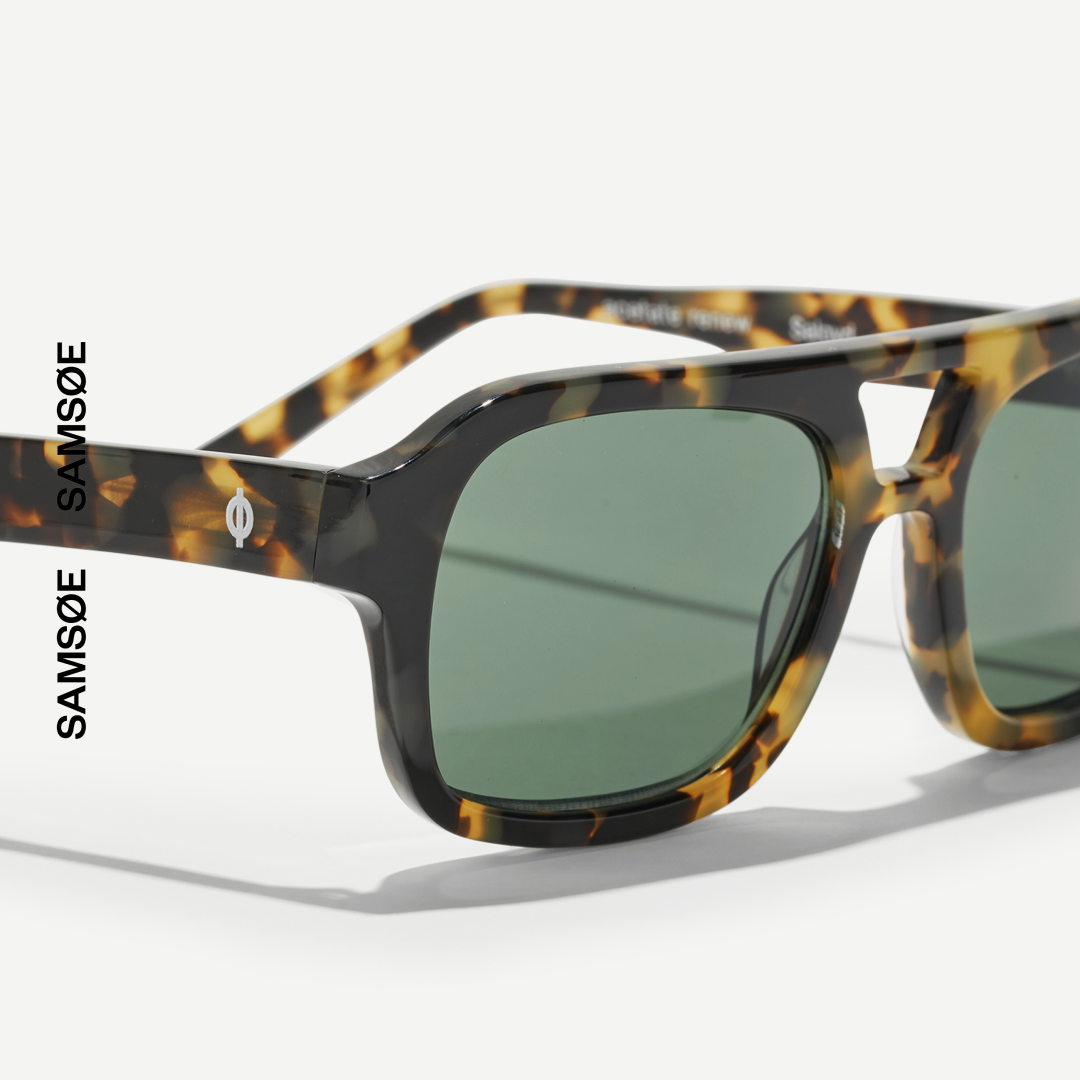 SAMSØE SAMSØE - SALOYD OKULARY PRZECIWSŁONECZNE TORTOISE