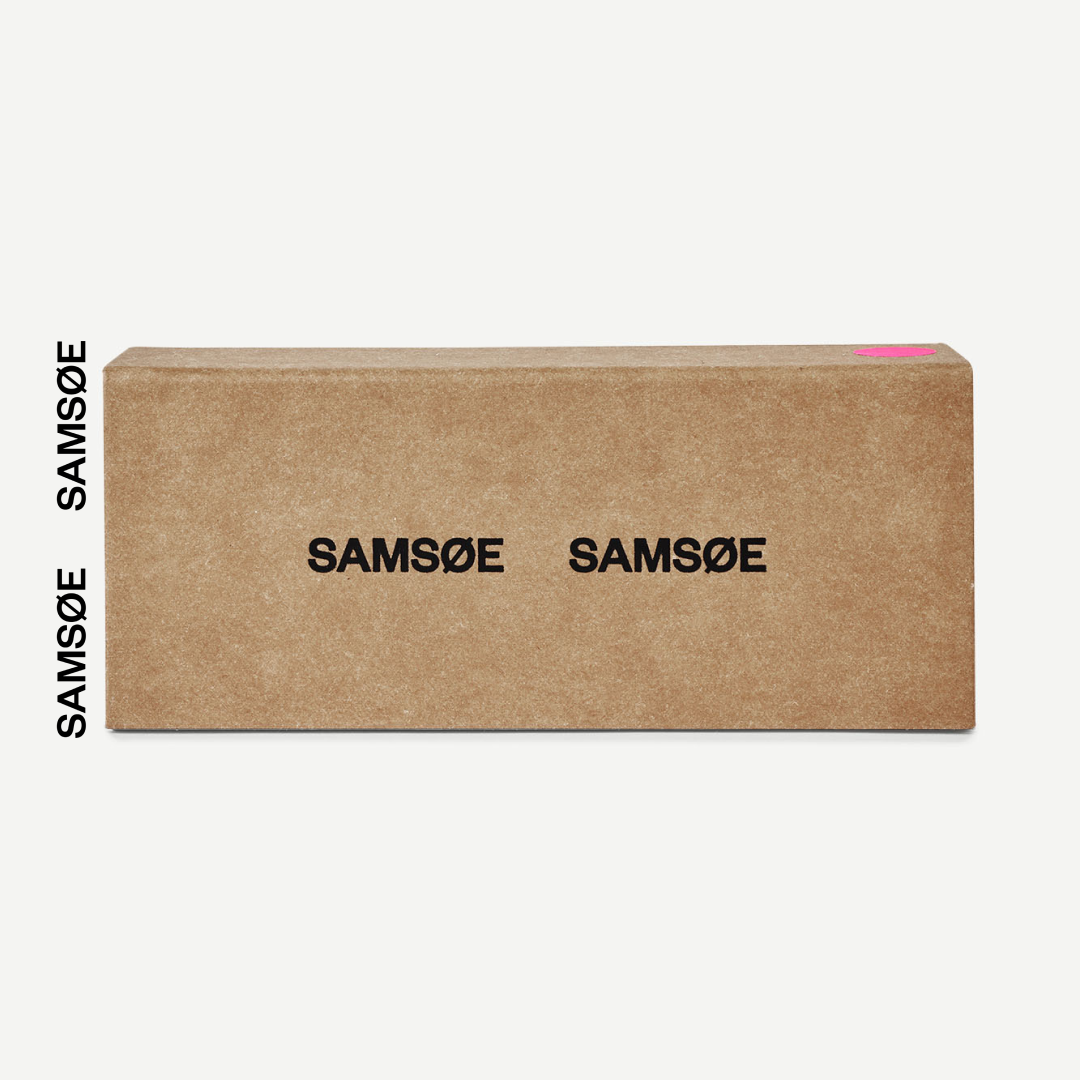 SAMSØE SAMSØE - SAMAEVE OKULARY PRZECIWSŁONECZNE BRĄZOWE ŻÓŁTE