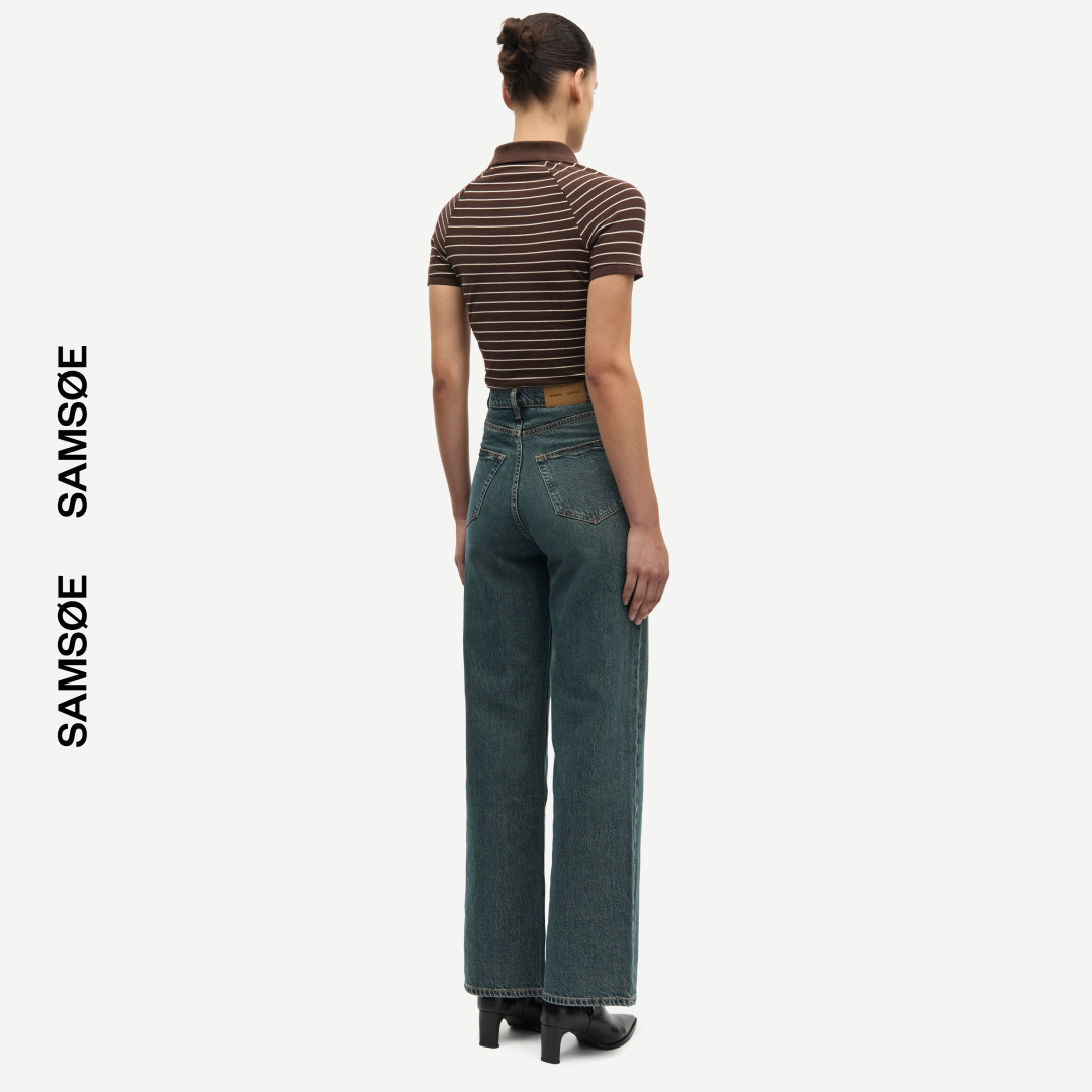 SAMSØE SAMSØE - SAMIA POLO W PASKI