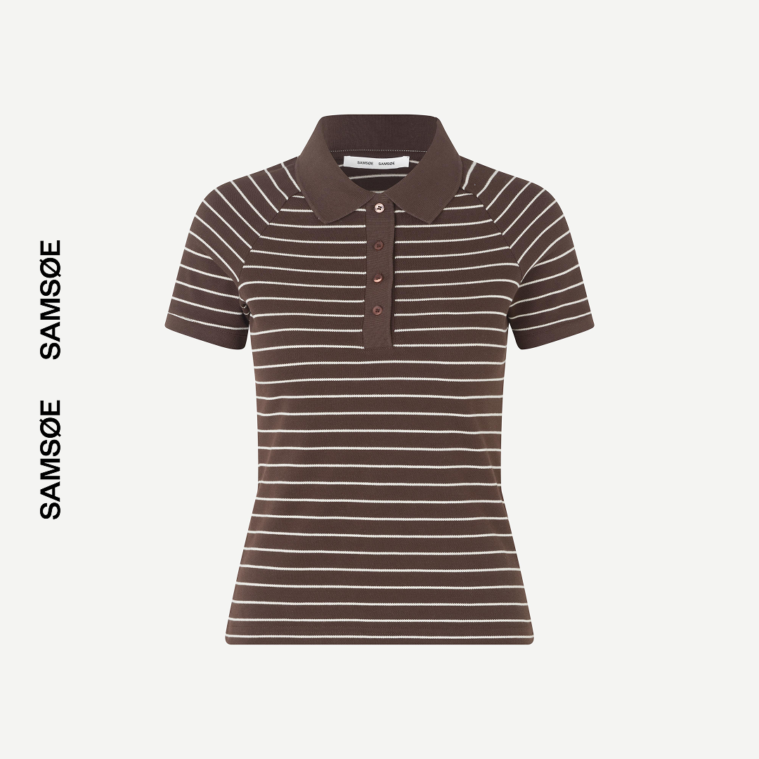 SAMSØE SAMSØE - SAMIA POLO W PASKI