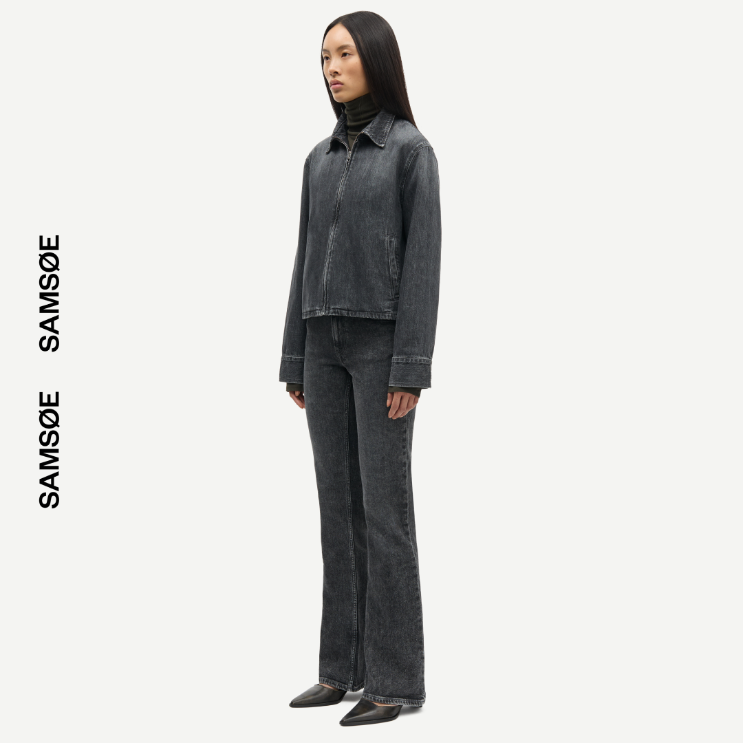 SAMSØE SAMSØE - SANARINNA KURTKA WIOSENNA DZINSOWA SZARA