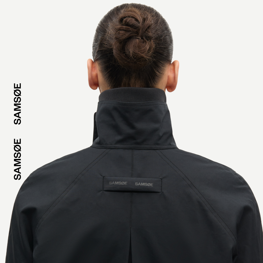 SAMSØE SAMSØE - SARIVO KURTKA WIOSENNA CZARNA