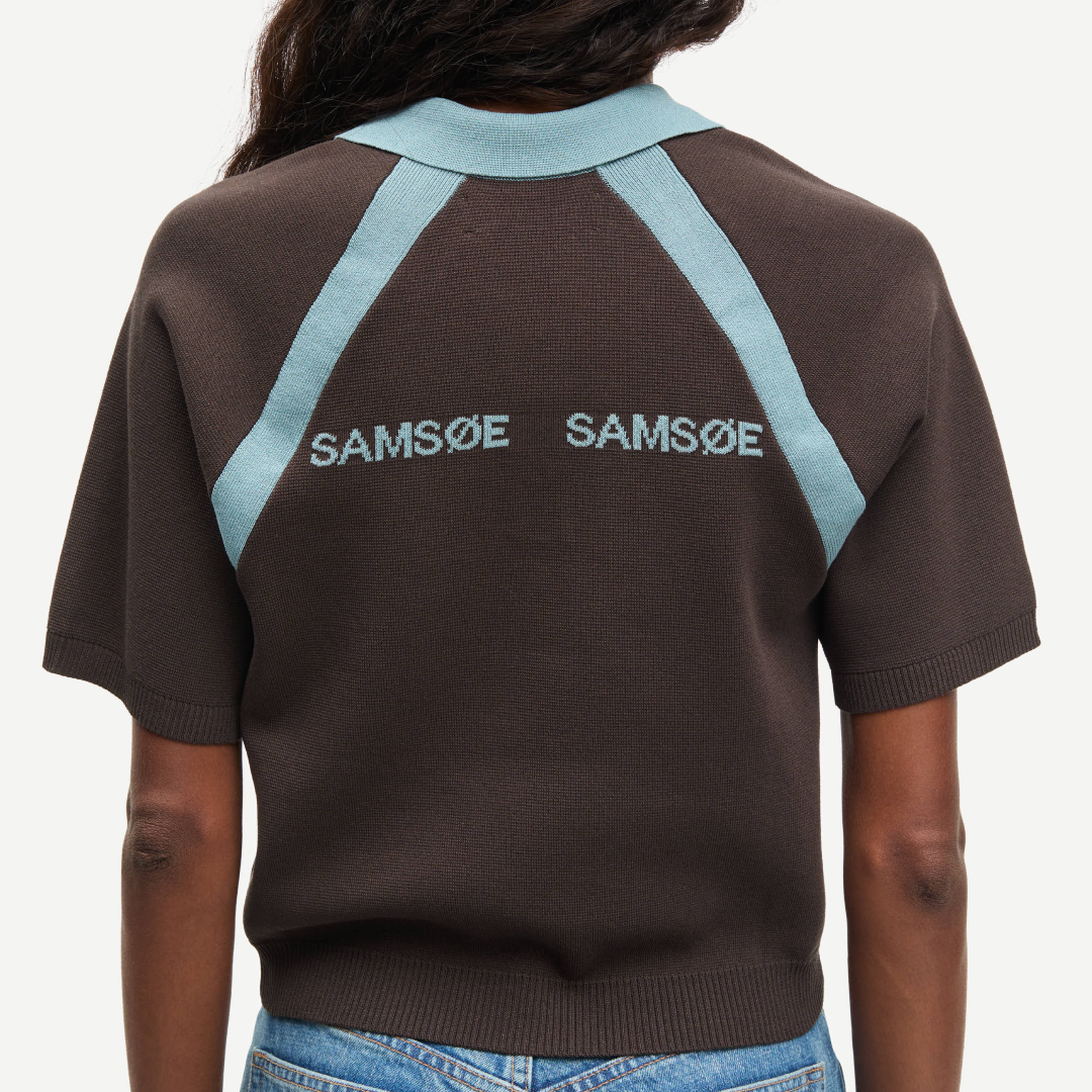 SAMSØE SAMSØE - SASIMONA POLO BRĄZOWE