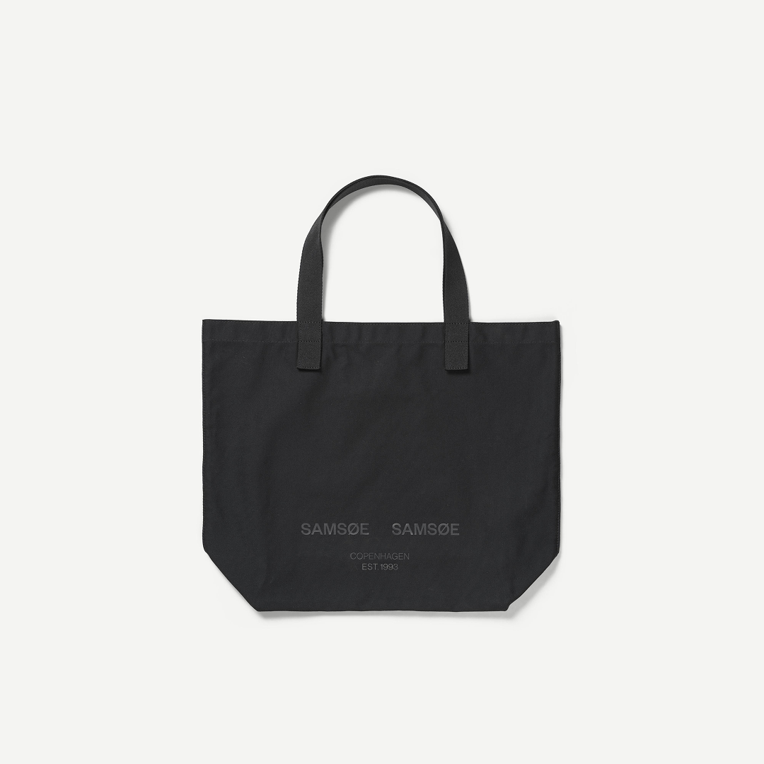 SAMSØE SAMSØE - SASTEVIE TOTE BAG TORBA CZARNA