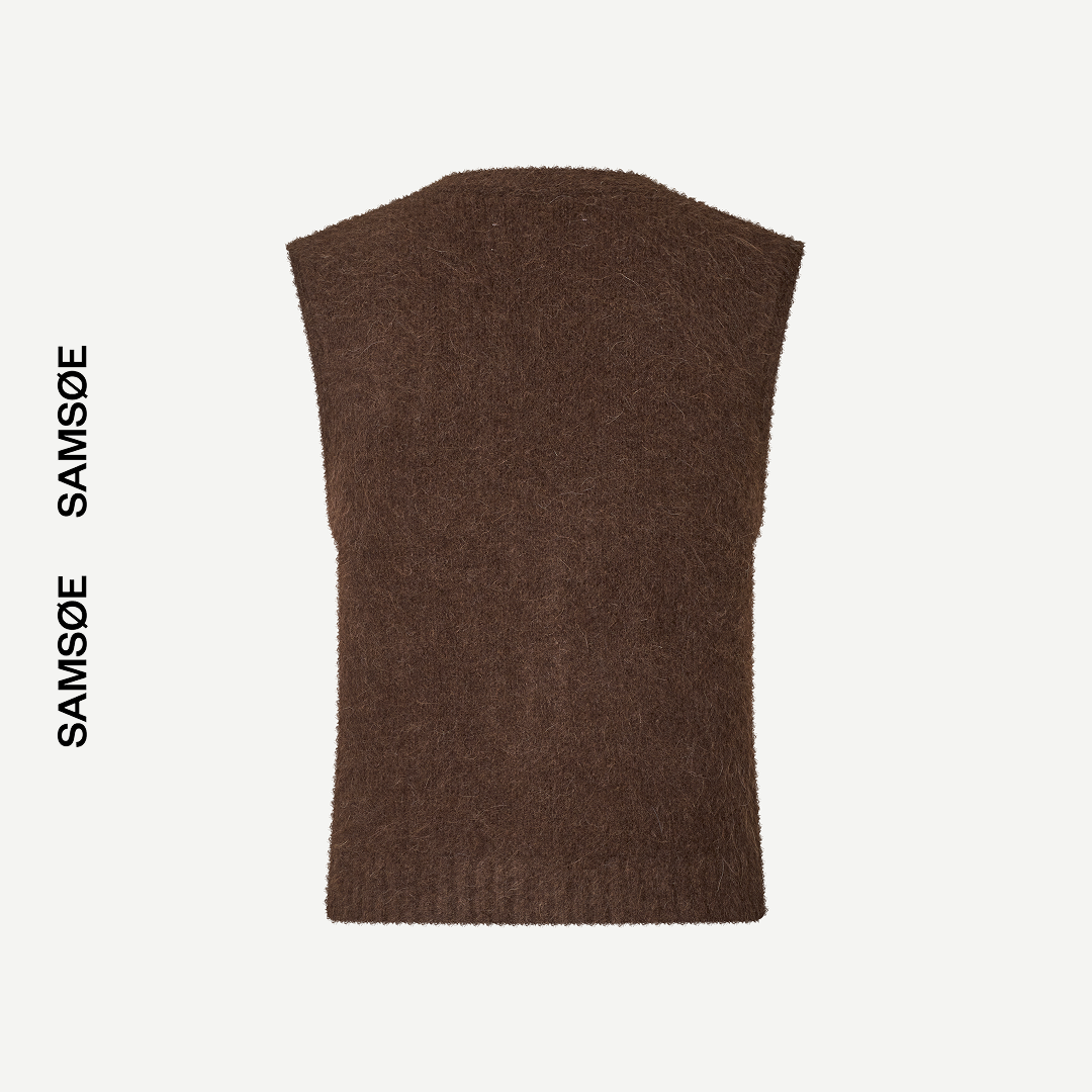 SAMSØE SAMSØE - SAJEANNE KAMIZELKA BRĄZOWA