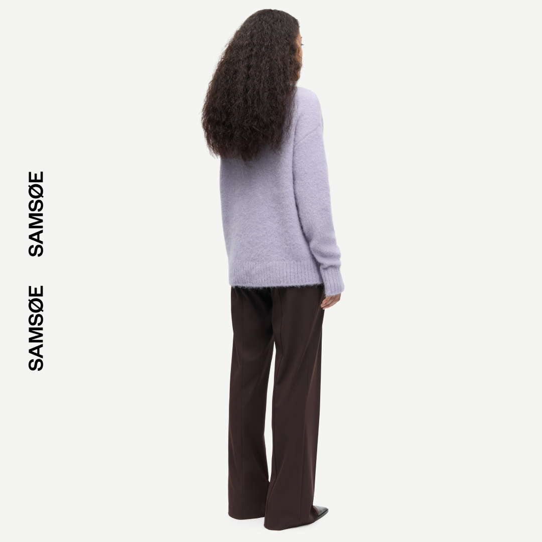 SAMSØE SAMSØE - SAYEANNE SWETER LILIOWY