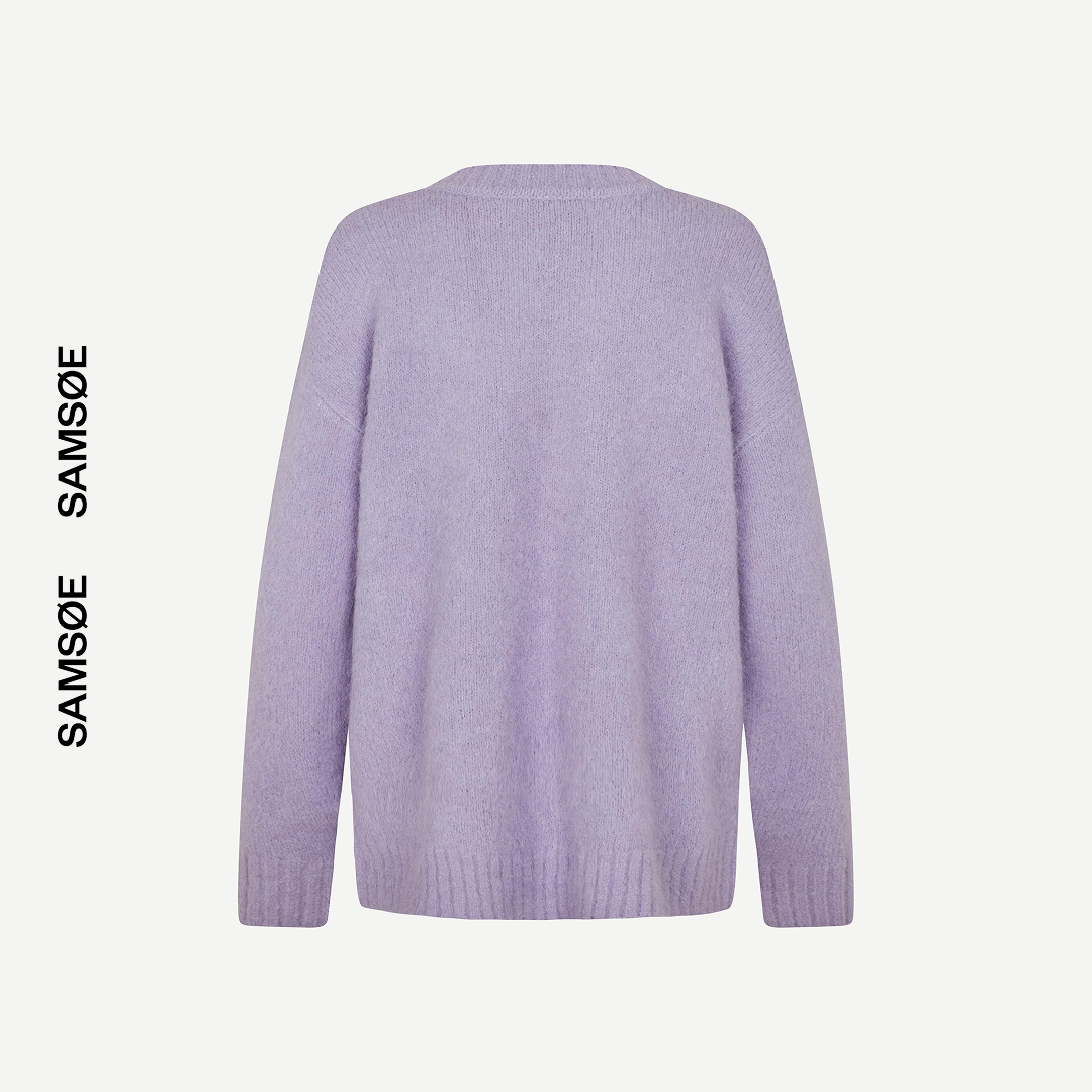 SAMSØE SAMSØE - SAYEANNE SWETER LILIOWY