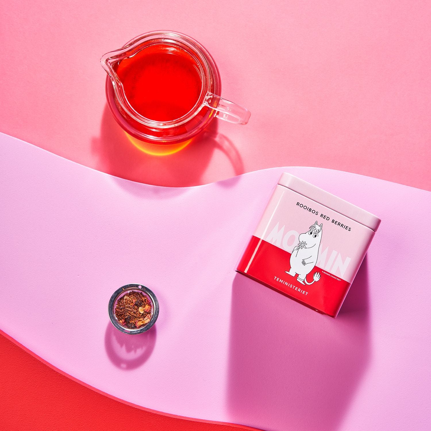 Teministeriet Sypana herbata roibos Moomin Rooibos Red Berries 100g